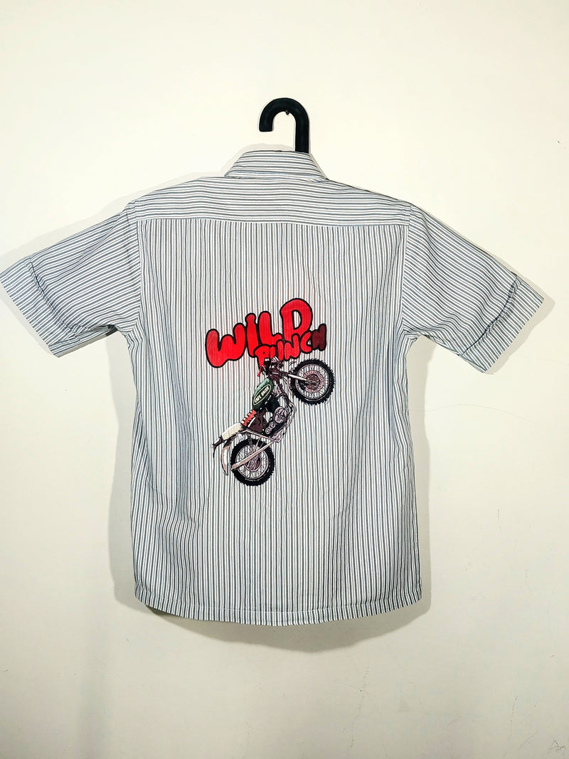 Boxy Printed Shirt Wild Punch