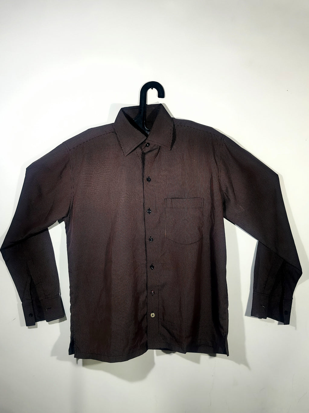 Boxy Printed Shirt Browny