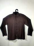 Boxy Printed Shirt Browny