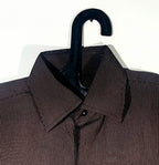 Boxy Printed Shirt Browny