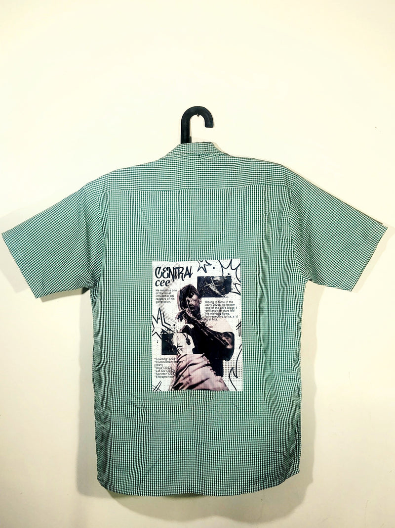 Boxy Printed Shirt Central Cee