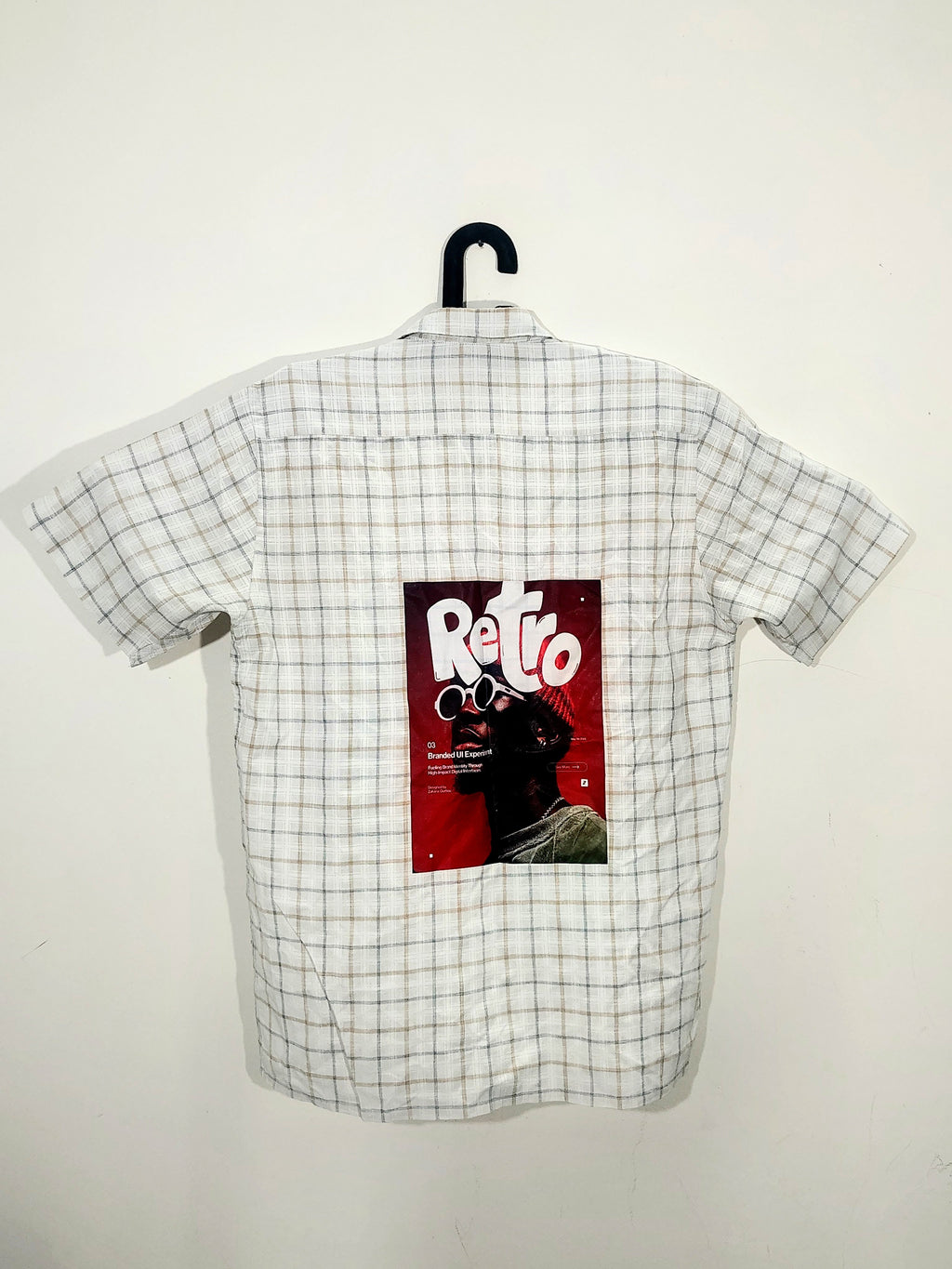 Boxy Printed Shirt Retro