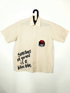 Boxy Printed Shirt Sometimes