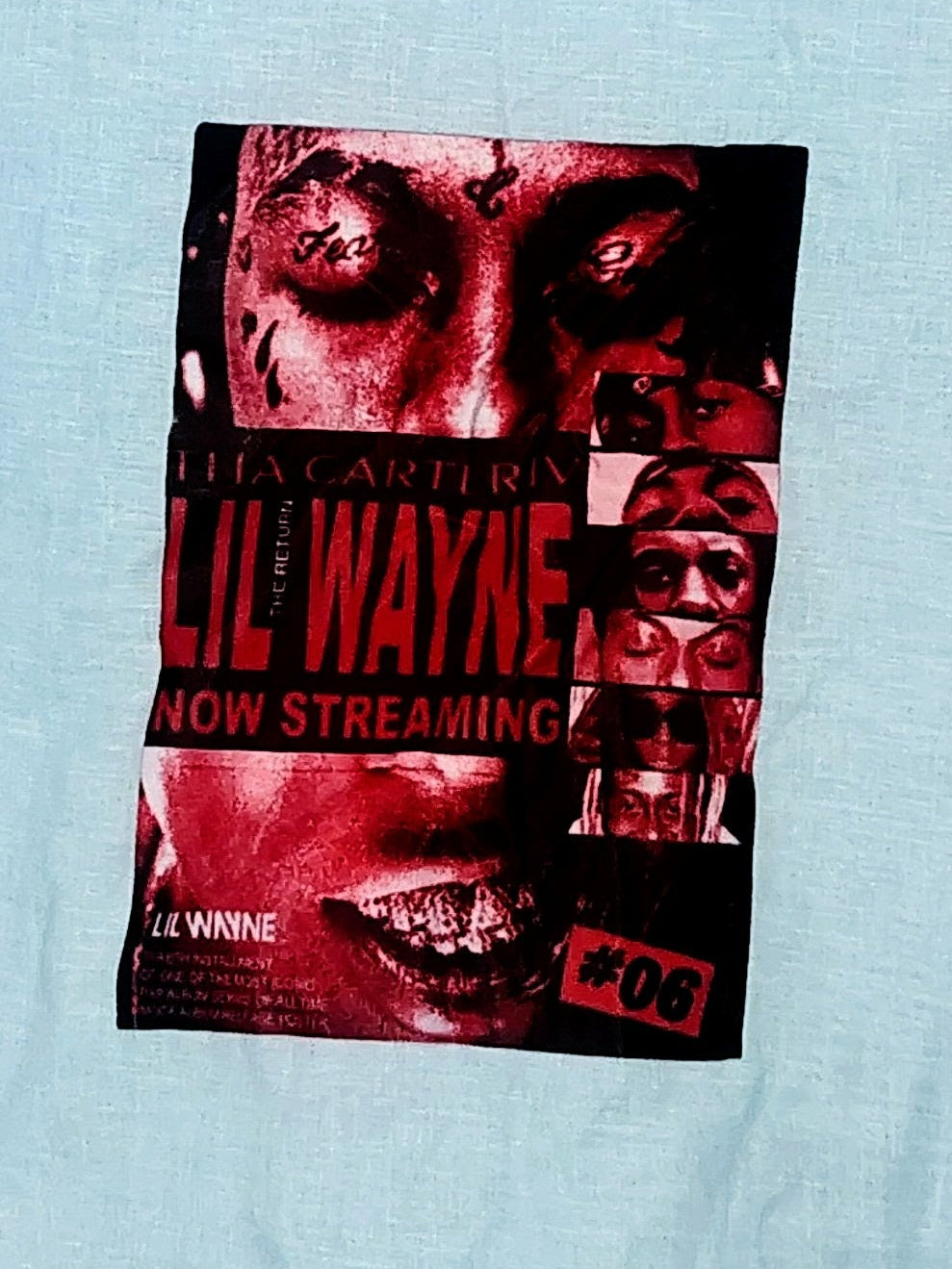 Boxy Printed Shirt Lil Wayne