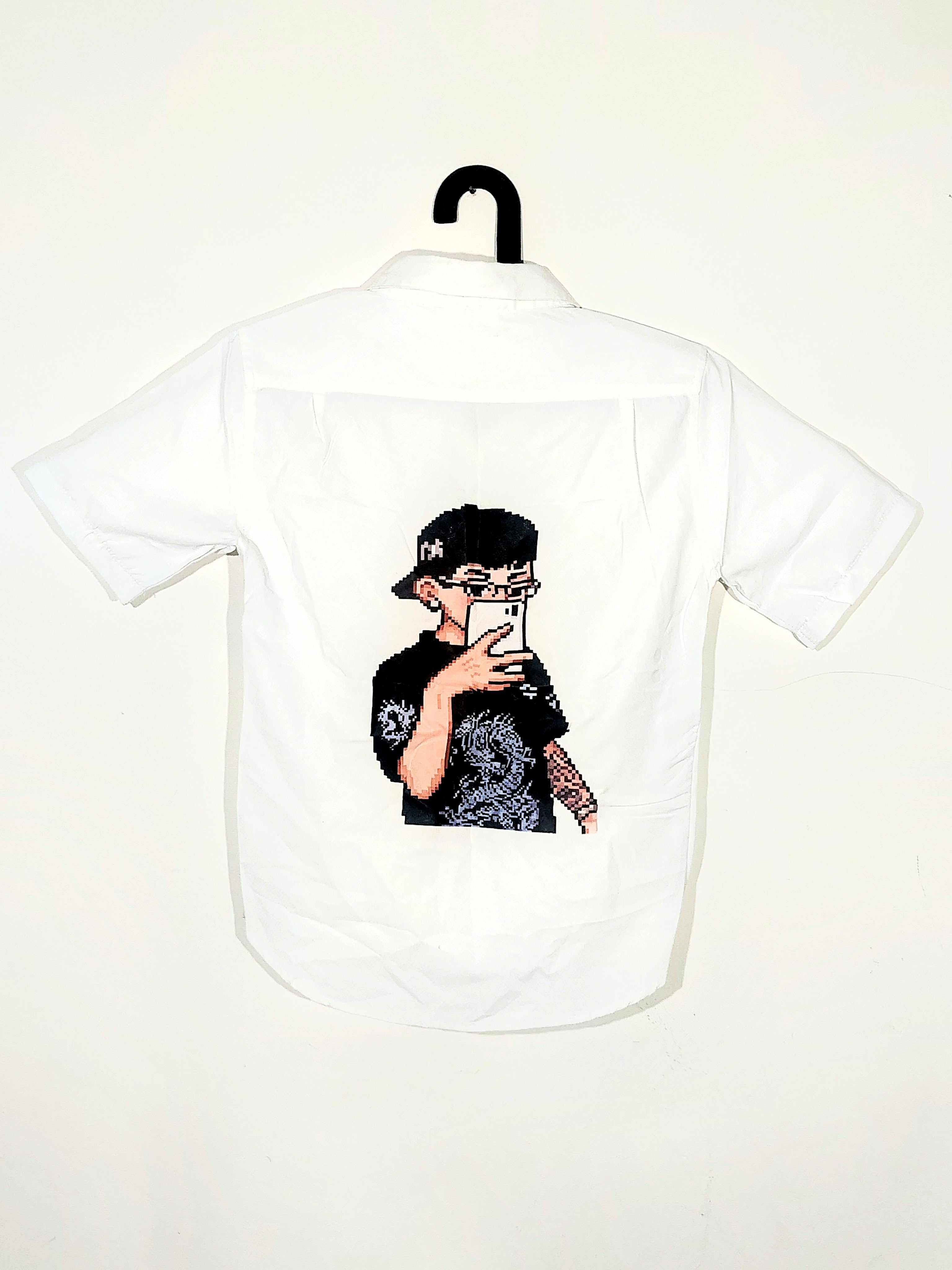 Boxy printed Shirt Mirror