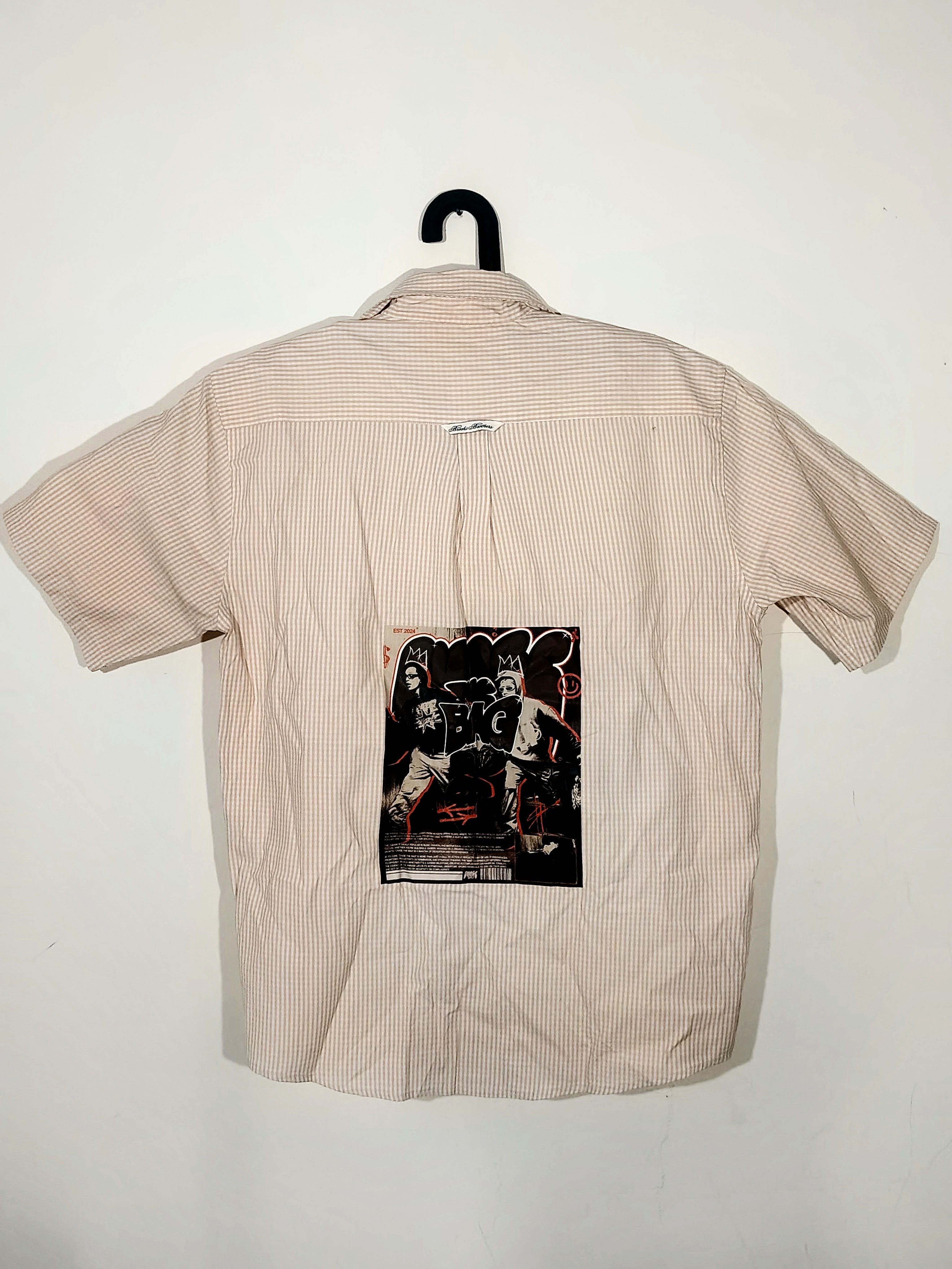 Boxy Printed Shirt Big