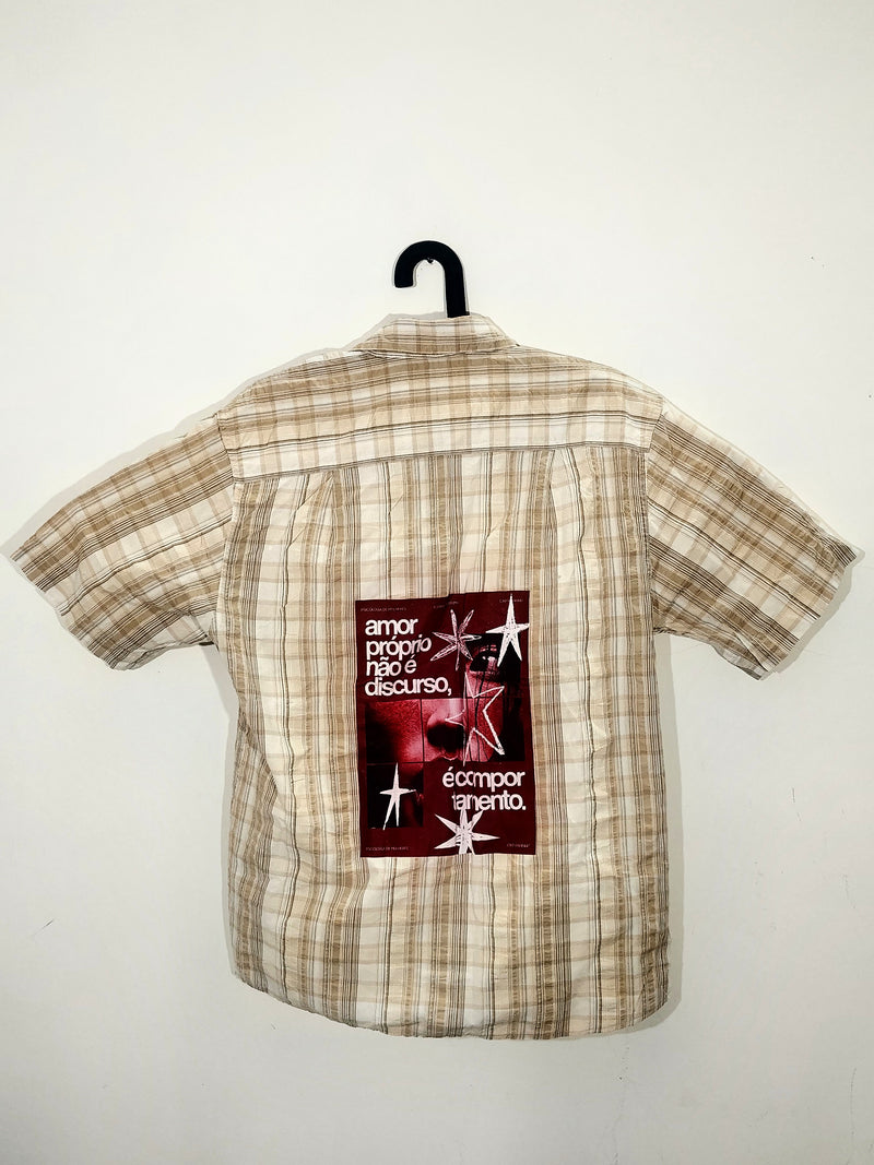 Boxy Printed Shirt Amor