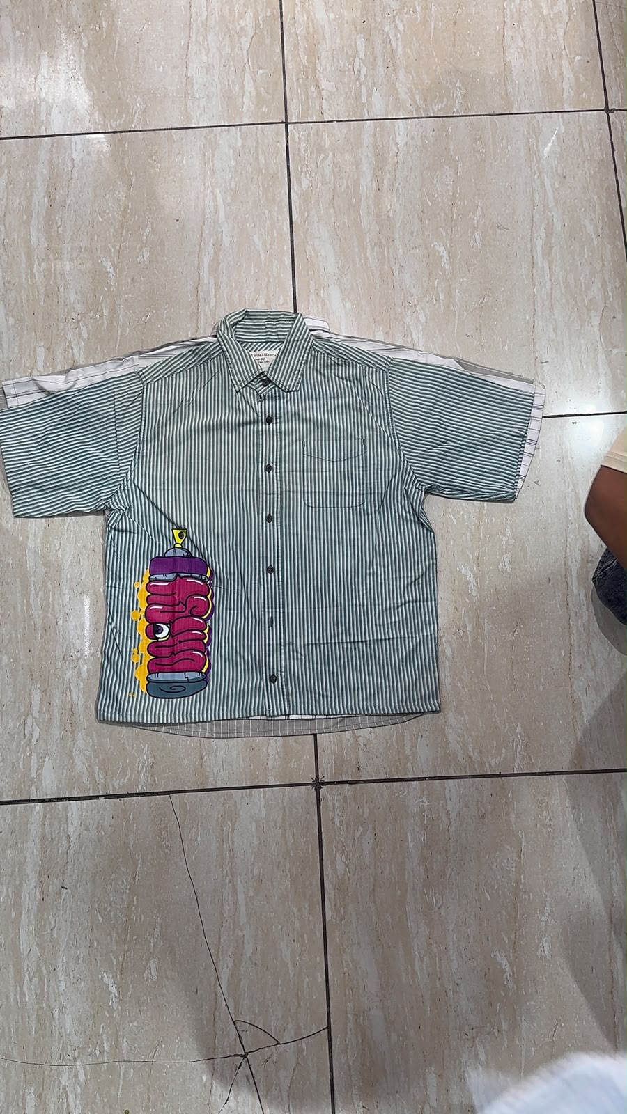 Boxy Printed Shirt