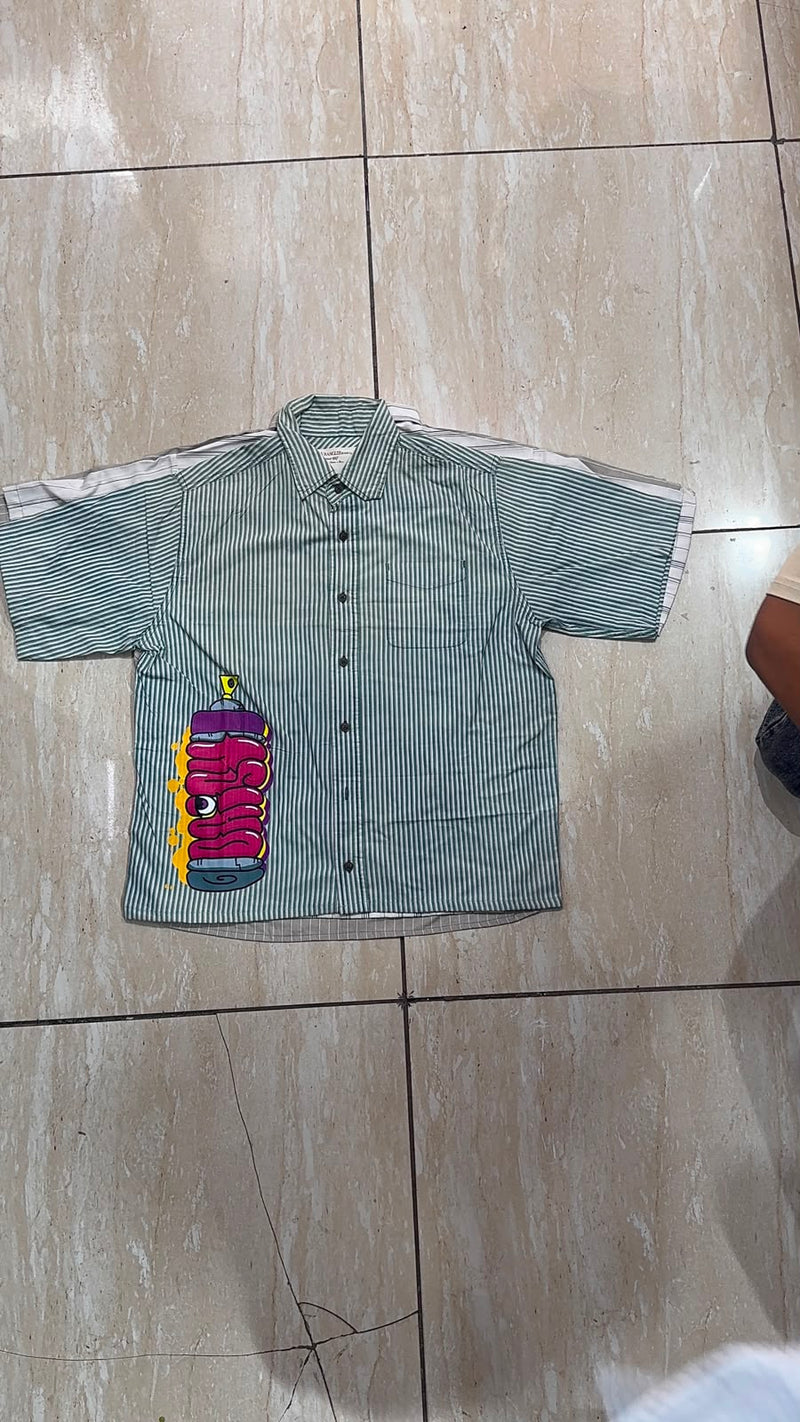 Boxy Printed Shirt